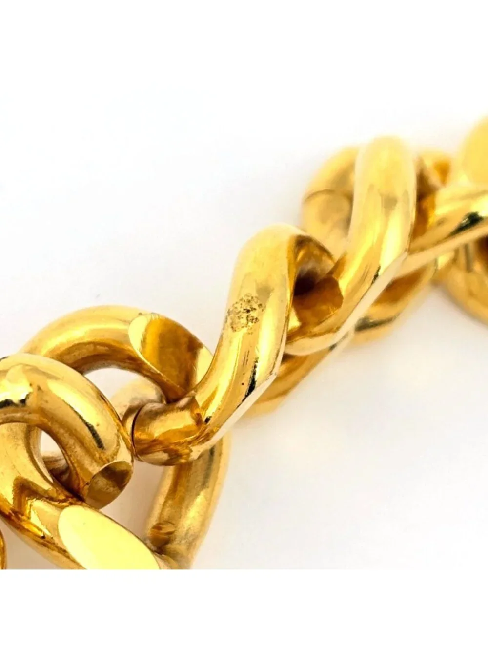 Chanel Belt CC Logo 31 Rue Cambon Gold Plated